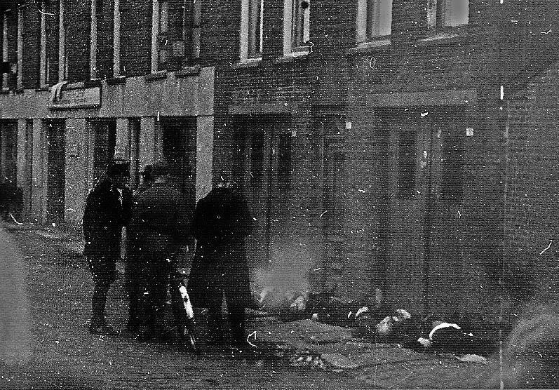 After "Dolle Dinsdag" 5 persons were executed on the spot in Rotterdam