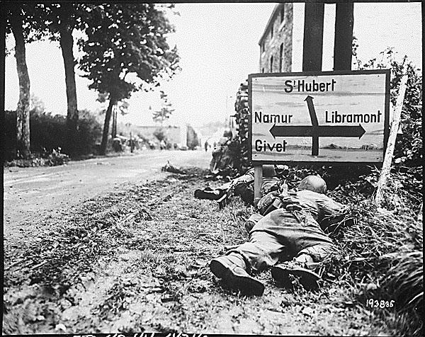 8th Infantry Regiment attempt to move forward at Libin