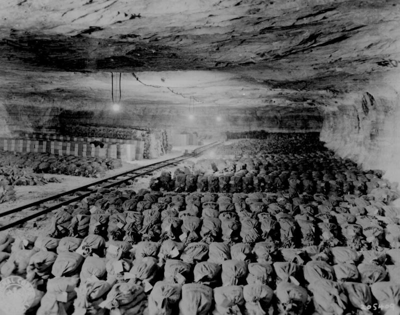 90th Division discovered this Reichsbank wealth