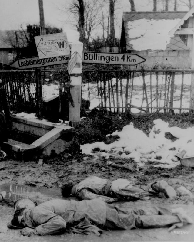 American soldiers, stripped of all equipment
