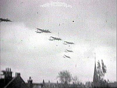 RAF Bomber Command Lancasters Operation Manna day 10 Ypenburg