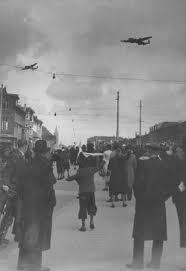 RAF Bomber Command Lancasters Operation Manna day 7 Waalhaven