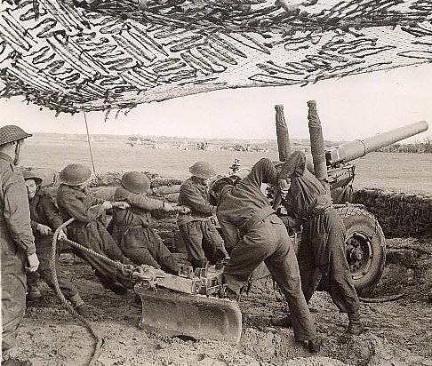 7th Armored Division (USA) HQ at St Anthonis
