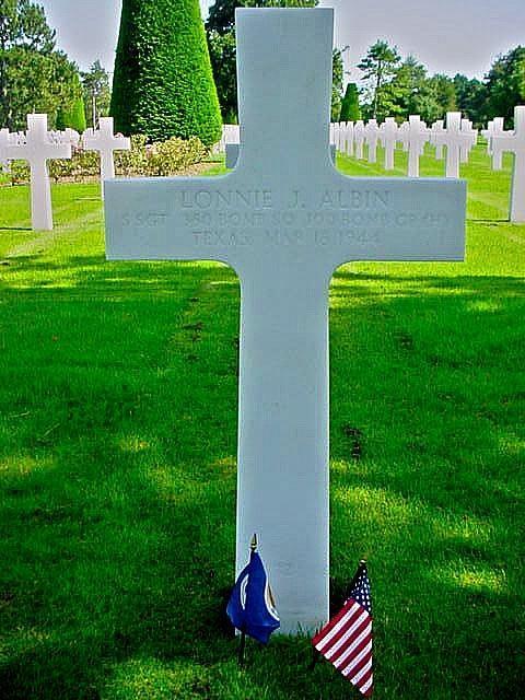 Staff sergeant Albin Lonnie J (Service #: 18124028) died on 1944-03-18