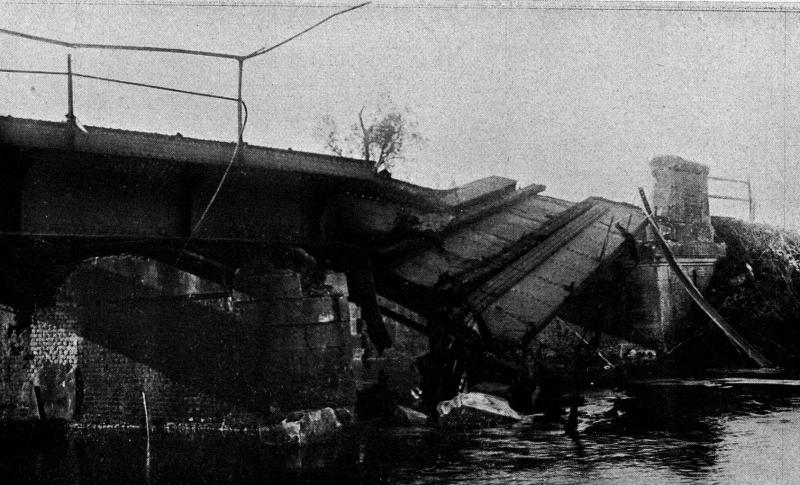 Second Railway Bridge Near Serquigny on the Main Line from Caen to Rouen