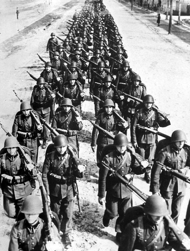 On Wed. 27 Sep 1939 Warsaw, Poland fell to the Germans after two weeks.....