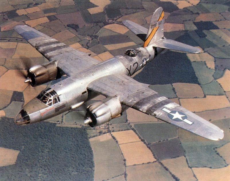 B-26 lost at North Sea on 25-02-1944 (SGLO ref: T3478C)