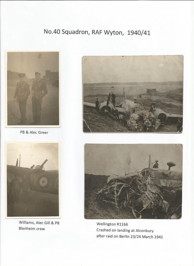 The 40 Sqdn left from Alconbury at 1941-03-24 at 19:40. Loc or duty Berlin