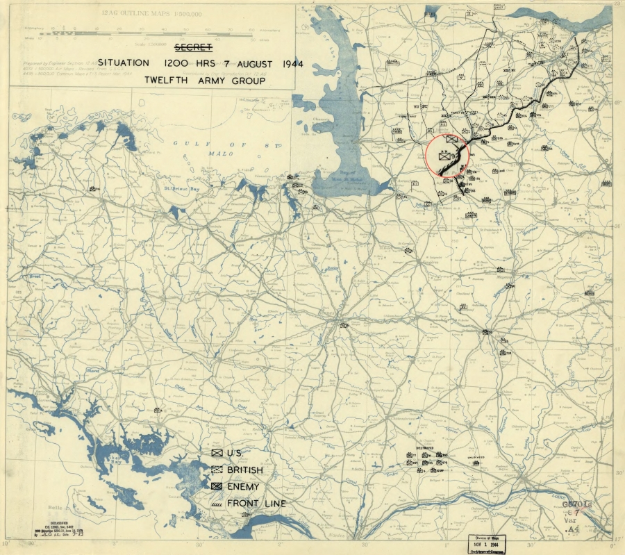 9 Infantry Division (USA) attacked to seize Gathemo