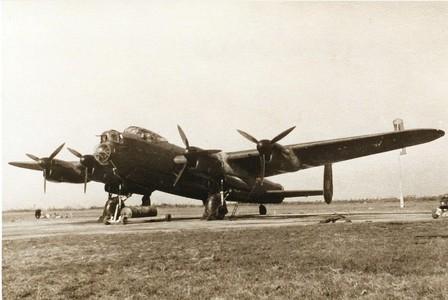Avro Lancaster III (LM320 FZ-C) on a mission to Düsseldorf on 1943-05-26