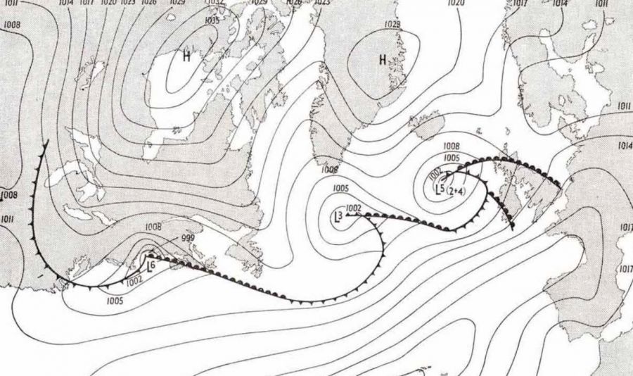 1944-06-03 Embarking for Normandy |  3 June weather report