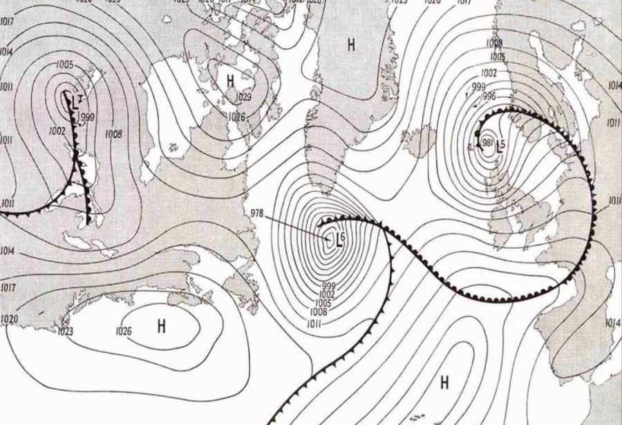 1944-06-05 Embarking for Normandy | 5 June weather report