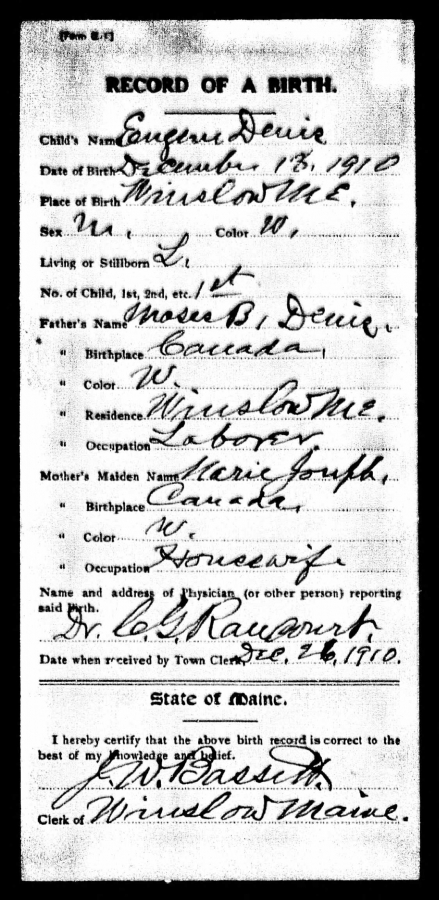 Private Dennis Eugene J (Service #: 31154078) died on 1944-07-16