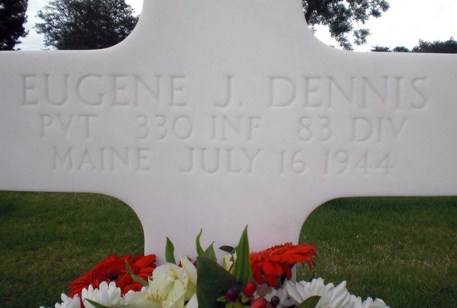 Private Dennis Eugene J (Service #: 31154078) died on 1944-07-16