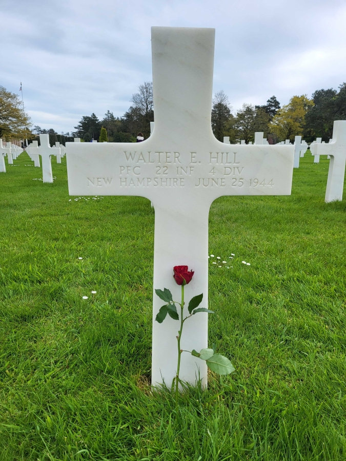 Private First Class Hill Walter E (Service #: 31174479) died on 1944-06-25