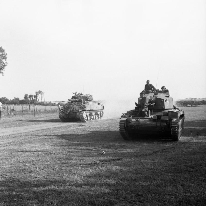 1/7 The Queen's Royal Regiment 131 Brigade now formed a base from Briquessard to Le Pont