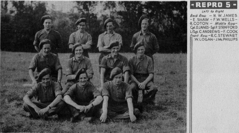 521 Field Survey Company Repro 5 on a mission to Schaerbeek, Belgium on 1945-04-21
