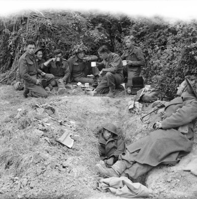1 The Gordon Highlanders support of the 5/7th Bn. Gordon Highlanders
