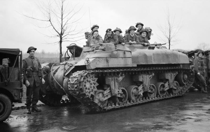 53rd (Welsh) Infantry Division (UK) on the outskirts of Ochtrup,