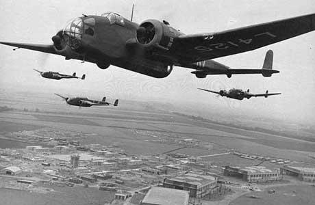 RAF Bomber Command attack on the chief coastal batteries near St. Martin de Varreville