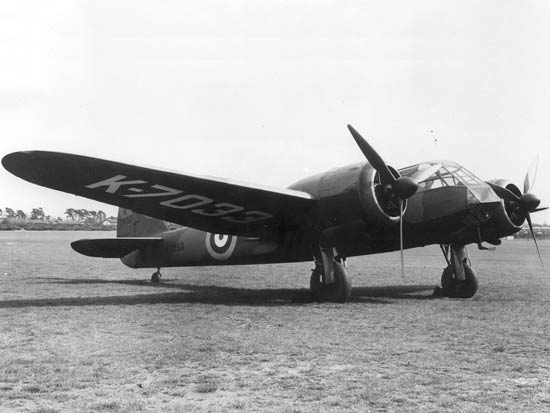 Blenheim lost at North Sea (near IJmuiden) on 12-07-1941 (SGLO ref: T1106)