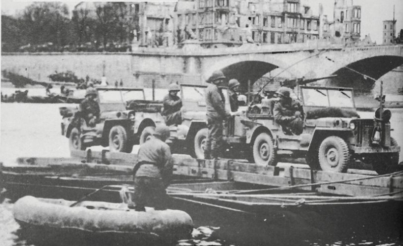 222 Infantry Regiment (USA) crossing the Main