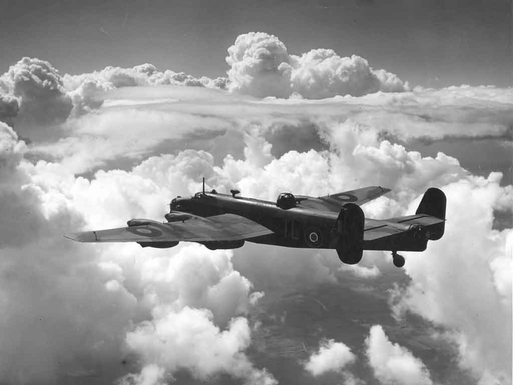 Handley Page Halifax I (L9605 GV-Y) on a mission to Koln on 1942-05-31