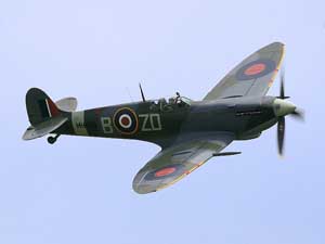 Flight of Spitfire I L1078 and Sergeant R C J Staples on 1940-08-06