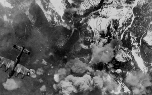 RAF Bomber Command 16 Mosquitos raid against Hitler's 'Eagle's Nest' chalet 25 April 1945