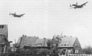 RAF Bomber Command Lancasters Operation Manna day 3 Ypenburg