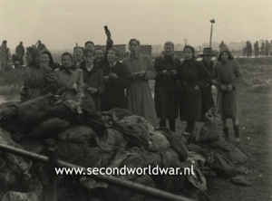 RAF Bomber Command Lancasters Operation Manna day 3 Gouda