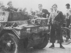 XXX Corps reconnaissance bridge at Valkenswaard