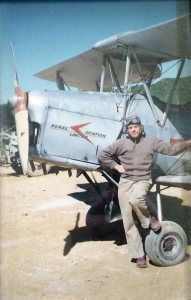 Flight of Spitfire IX PL264 and Flight Sergeant L T Menzies on 1944-08-26