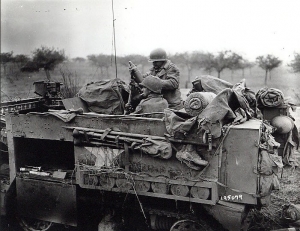 7th Armored Division (USA) attack Germans at Bootshaped Forrest