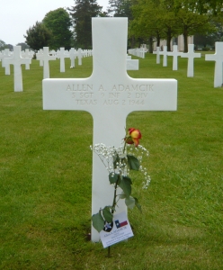 Staff sergeant Adamcik Allen A (Service #: 18042016) died on 1944-08-02