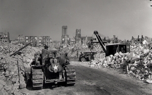 Churchill bridge, built by Royal Canadian Engineers