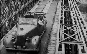 Churchill bridge, built by Royal Canadian Engineers