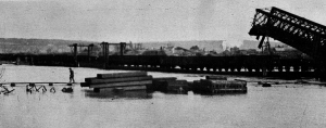 2 Railway Construction & Maintenance Group building Railway Bridge over River Seine, Le Manoir