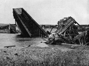 2 Railway Construction & Maintenance Group building Railway Bridge over River Seine, Le Manoir