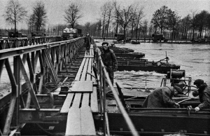 Class 40 Bailey Bridge over River Meuse at Berg (K.613693)