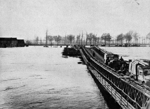 Class 40 Bailey Bridge over River Meuse at Berg (K.613693)