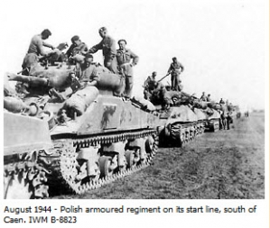 1st Polish Armoured Division of Nieuw Beerta