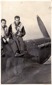 Flight of Spitfire XIV unknown and Flight Sergeant W De Vries on 1944-06-29