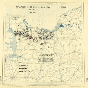 29 Infantry Division (USA) a major breakthrough