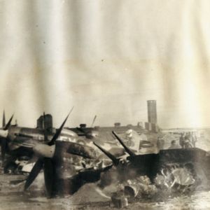 Typhoon MP177 lost at Eindhoven (airfield) on 01-01-1945