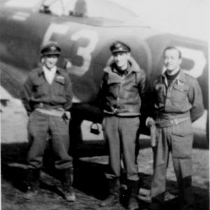Flight of Typhoon Ib MP131 and Flying Officer N E Dawber on 1944-11-18