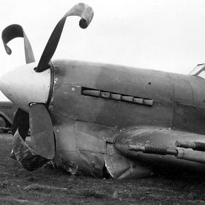 Flight of Typhoon Ib PD475 and Flight Lieutenant R G Crosby on 1944-11-06