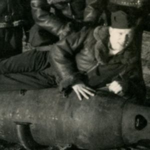 Flight of Typhoon Ib RB397 and Flying Officer P G Macklem on 1945-01-25