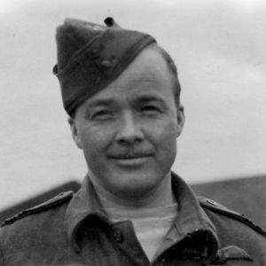 Flight of Typhoon Ib SW393 and Squadron Leader J R Beirnes on 1945-06-01