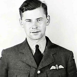 Flight of Typhoon Ib MP181 and Pilot Officer W J Kinsella on 1945-04-04